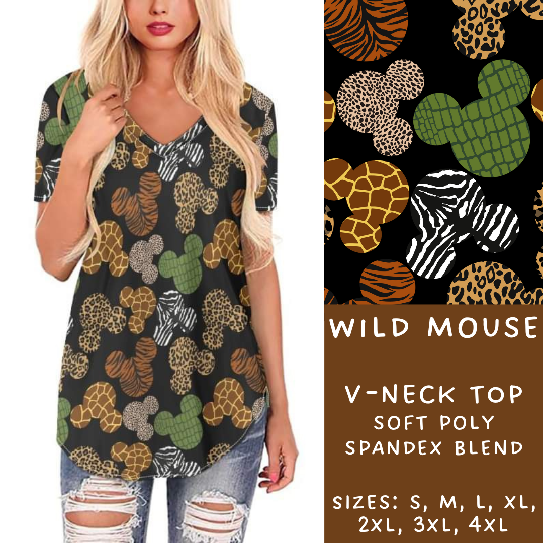 Batch #239 - Magical Faves 9 - Closes 11/18 - ETA early/mid Jan - Wild Mouse V-Neck Tee