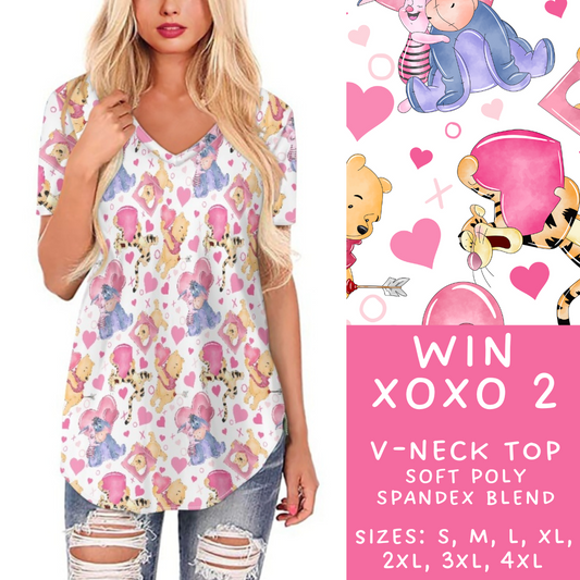 Batch #250 - Magical Valentine - Closes 12/9 - ETA late Jan - Win XOXO 2 V-Neck Tee