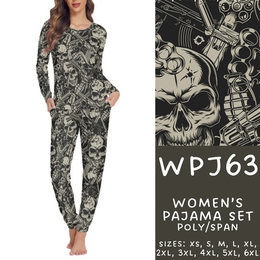 Batch #280 - Family Pajama Party - Closes 1/31 - ETA mid/late March - WPJ63 Women's Pajama Set