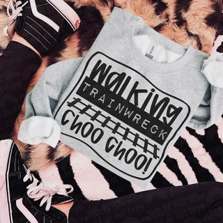Walking Train Wreck Sweatshirt