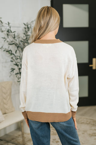 Wild Mannered Floral Block Sweater