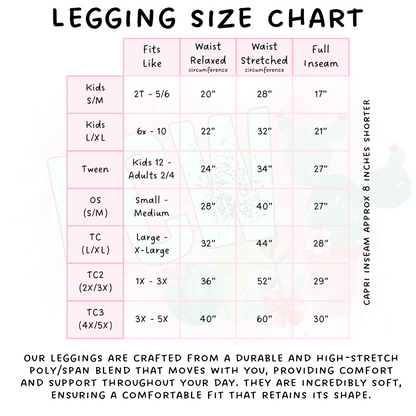 Batch #248 - Careers Collection - Closes 12/4 - ETA late Jan - Teacher Full and Capri Length Leggings