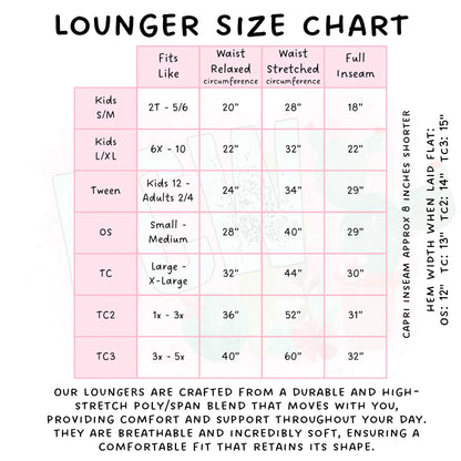 PREORDER Batch #207 - Fall Fun - Closes 9/27 - ETA mid Nov - Casserole Capri and Full Length Loungers