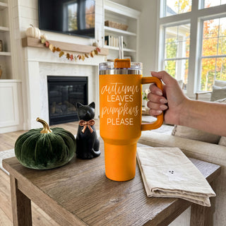 orange fall coffee tumbler aesthetic
fall tumbler for busy moms
pumpkin patch aesthetic cup
autumn leaves hydration tumbler
cozy orange coffee cup
pumpkin spice tumbler aesthetic gift
orange handled coffee tumbler
fall coffee aesthetic tumbler
cozy warm toned tumbler