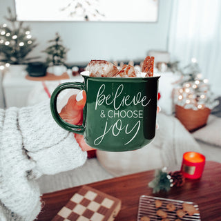 Believe & Joy Mug