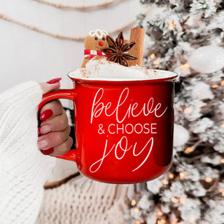 Believe & Joy Mug
