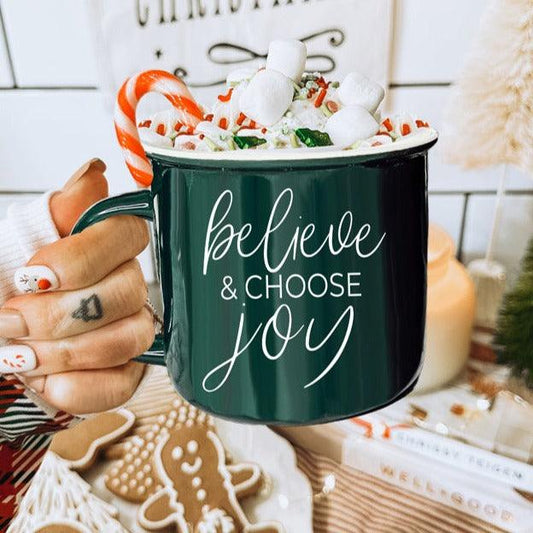 Believe & Joy Mug