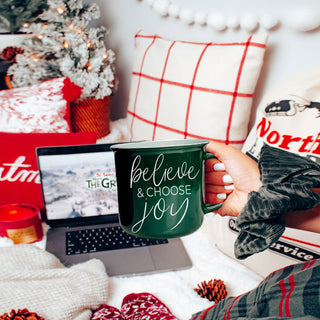 Believe & Joy Mug