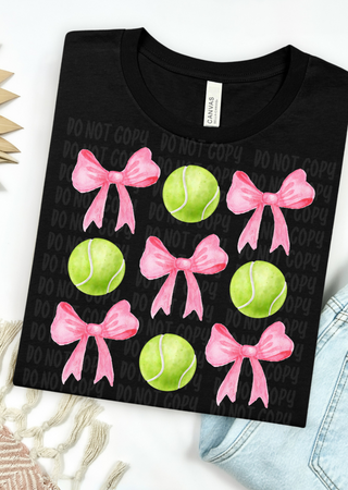 Tennis & Bows Bella Canvas T-Shirt