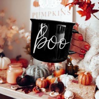 Modern Ghost BOO Mug Minimalist Halloween Design
Halloween Coffee Bar Products for sale
