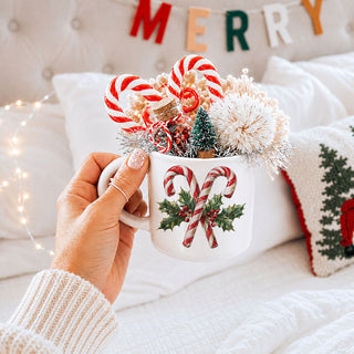 Candy cane mug for cheerful holiday decor
Christmas mug with holiday inspired candy cane artwork
Holiday mug with candy cane visual for festive gifting
Candy cane mug for Christmas product listing alt text
Christmas ceramic mug with holiday candy cane illustration
Candy cane mug with festive holly berry design
Holiday coffee mug for Christmas cocoa and coffee
Candy cane mug for joyful winter sipping
