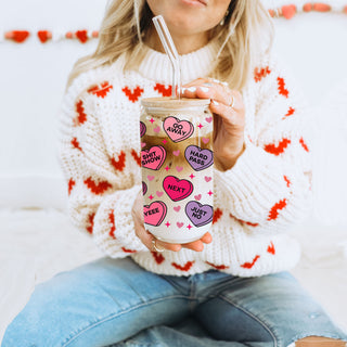 20oz glass tumblers for Valentine’s Day drinks and gifts.
20oz glass cups with trendy designs for every occasion.
20oz coffee mugs with lids for stylish and functional gifting.