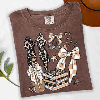 Coffee, Books Collage Tee