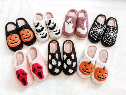 PREORDER: Halloween Slippers in Seven Prints Estimated Shipping: mid September