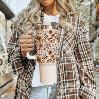 floral cozy season drinkware
cute floral tumbler for teachers
fall inspired floral tumbler
minimal boho floral cup
large aesthetic autumn tumbler
cozy neutral flower tumbler
cute floral coffee cup aesthetic
autumn bloom tumbler cup
neutral floral tumbler for women
fall floral hydration cup
pumpkin spice aesthetic floral cup