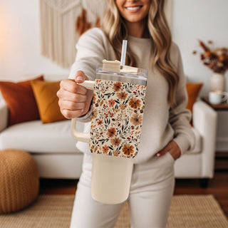 fall flower arrangement tumbler
neutral cozy season floral cup
minimal botanical travel tumbler
autumn floral accessory tumbler
cute warm toned floral cup
fall floral tumbler for teachers and moms