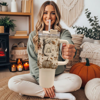 Whimsical autumn tumbler with floral wreath ghosts and boho fall details

Cute boho chic Halloween tumbler with pumpkins, flowers, and cottagecore ghosts
cute ghost tumbler
neutral ghost tumbler aesthetic
cottagecore halloween tumbler
ghost pumpkin tumbler
cute autumn ghost hydration tumbler
neutral floral ghost tumbler aesthetic gift
ghost tumbler for halloween season coffee