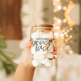 Grinch Face Set 17oz