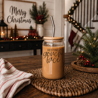 Grinch Face Set 17oz