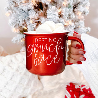 Grinch Face Mug