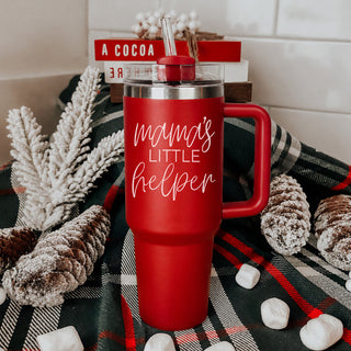 Christmas present mom tumbler - mamas little helper 40oz holiday
Christmas mom life tumbler 40oz - mamas little helper holiday survival
Holiday mom survival tumbler - mamas little helper 40oz Christmas
Mama's Little Helper Christmas Tumbler Gifts.  Funny Wholesale Tumblers for Moms this Christmas