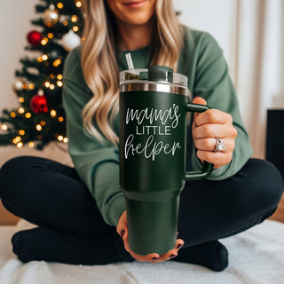Wholesale Green 40oz tumbler
Hunter green 40oz
Green tumbler with handle
Green tumbler with straw
Mom truth Christmas tumbler - mamas little helper 40oz seasonal
Holiday parenting tumbler - mamas little helper Christmas drinkware