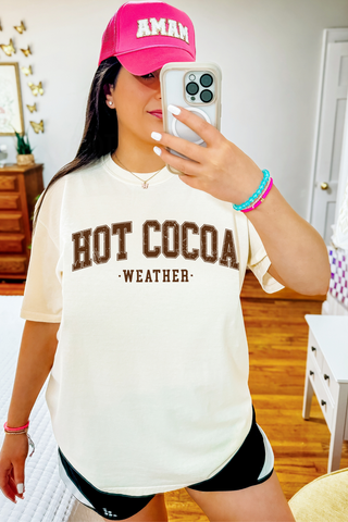 Hot Cocoa Weather Tee or Sweatshirt