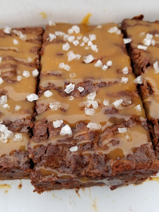 Salted Caramel Brownies
