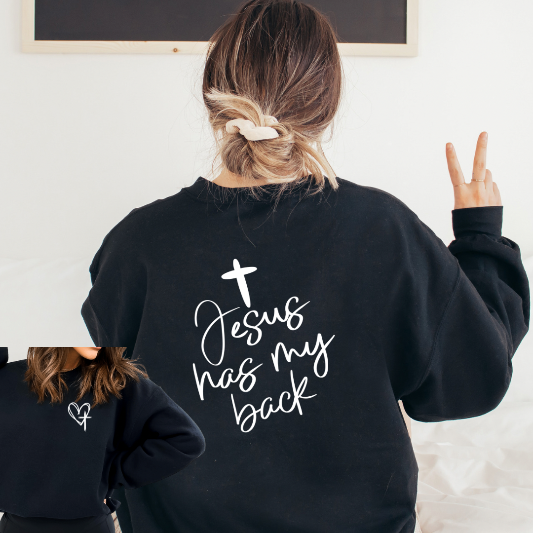 Jesus has your back