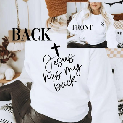 Jesus has your back