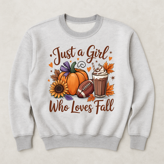 Just a Girl INSIDE OUT Sweatshirt