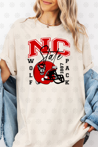 Lets Go Wolf Pack Tee