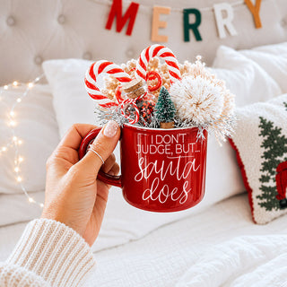 Christmas humor coffee cup
hilarious holiday mug gift
funny holiday ceramic drinkware
Christmas mug with funny saying
Santa Claus coffee mug
funny festive coffee cup
funny Christmas mug that says I don’t judge but Santa does
sarcastic Santa coffee mug for Christmas gifts
funny holiday mug for people with a sense of humor
cute Christmas coffee cup for Santa lovers
