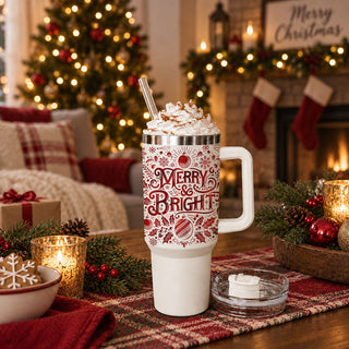 nostalgic Christmas kitchen gift
festive holiday kitchen accessory
red Christmas aesthetic tumbler
vintage Christmas aesthetic tumbler
traditional Christmas aesthetic drinkware
retro holiday aesthetic cup
classic holiday tumbler for women
elegant red Christmas tumbler
stylish Christmas tumbler with handle
trendy vintage Christmas tumbler
Christmas tumbler lifestyle photo
red Christmas tumbler lifestyle image
Merry and Bright tumbler lifestyle photo
vintage ornament tumbler in Christmas home