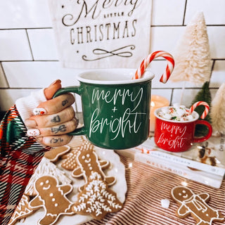 cozy holiday coffee cup for Christmas kitchen decor
cute Christmas mug gift idea for coffee lovers
Merry and Bright holiday mug for winter drinks
Christmas ceramic cup for hot cocoa and peppermint mocha
festive holiday drinkware for cozy Christmas mornings