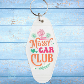 Messy Car Club Keychain