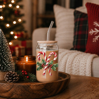 Candy Cane Holly 17oz