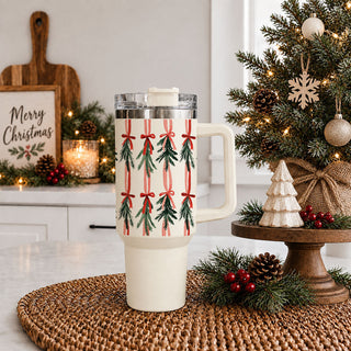 Secret Santa bow Christmas tumbler females
holiday hostess mistletoe tumbler
feminine holiday gift for women
cute Christmas tumbler for her
pretty Christmas tumbler with bows
elegant coquette Christmas tumbler
vintage inspired bow Christmas tumbler
vintage mistletoe Christmas drinkware
nostalgic bow Christmas tumbler
traditional Christmas bow tumbler
classic mistletoe holiday cup
red green Christmas tumbler with bows
pink green Christmas tumbler
pink red Christmas holiday tumbler
festive greenery Christmas
