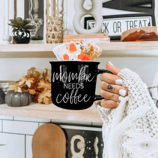 Tired Mom Coffee Cup Black Mombie Design
Mom Boss Coffee Mug Mombie Halloween Design
Busy Mom Life Coffee Cup Mombie Needs Coffee