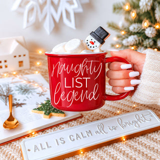 Christmas mug for peppermint cocoa
Naughty List Legend mug for marshmallow cocoa
Funny mug for candy cane hot chocolate
Holiday mug for peppermint mocha season
Naughty List Legend mug for coffee lovers Christmas gift
Funny Christmas mug for tea lovers
Holiday mug for hot chocolate lovers
Naughty List Legend mug for winter beverage lovers
