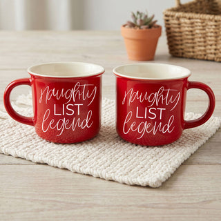 Naughty List Legend coffee cup for holiday laughs
Christmas mug with cheeky saying
Cheeky Christmas mug with Naughty List Legend quote
Naughty List Legend mug for festive humor
Funny holiday coffee cup for Christmas laughs
Christmas mug for naughty but nice people
Naughty but nice Christmas mug alternative
Funny Christmas cup with naughty list joke
Naughty List Legend mug for Christmas lovers