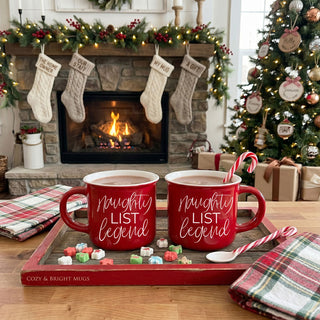 Funny Christmas mug for rule breakers
Christmas mug for the naughty crew
Naughty List Legend mug for group gift exchange
Funny Christmas mug for girls night gift
Naughty List Legend mug for Christmas girls night
Funny holiday mug for wine night
Christmas mug for coffee now wine later vibes
Naughty List Legend mug for caffeine and chaos
Funny Christmas mug for caffeine lovers