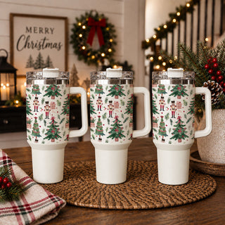 Christmas soldier tumbler with pink accents
whimsical nutcracker Christmas pattern cup
nutcracker Christmas tumbler with decorated trees
Christmas toy soldier reusable tumbler
soldier themed Christmas drinkware
holiday tumbler with classic nutcracker characters
Christmas tumbler with marching soldiers
nutcracker print Christmas cup
festive soldier pattern holiday tumbler
nutcracker Christmas coffee travel cup
Christmas drink tumbler with vintage soldiers
pretty nutcracker holiday tumbler
colorful nutcracker
