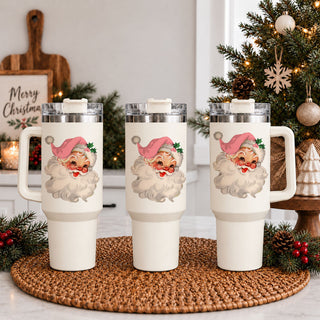 retro Santa aesthetic tumbler
pink Christmas aesthetic tumbler
coquette Christmas Santa tumbler
feminine Christmas tumbler
girly Christmas tumbler with Santa
pastel Christmas tumbler
soft pink holiday drinkware
pink and cream Christmas tumbler
feminine Santa Christmas cup
cute pink Santa holiday cup
grandmillennial Christmas tumbler
grandmillennial Santa holiday tumbler
preppy Christmas tumbler with Santa
pink Christmas decor inspired tumbler
vintage Christmas decor inspired drinkware
retro Santa decor tumb