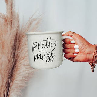Small business coffee mug shop.  Modern and unique ceramic coffee mugs with sayings on them. 