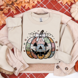 Pumpkin Patchwork Sweatshirt