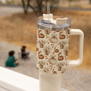 autumn pumpkin floral cup
cozy fall hydration cup
neutral pumpkin tumbler for moms
cute pumpkin tumbler aesthetic
warm autumn pumpkin drinkware
fall coffee tumbler with pumpkins
pumpkin spice aesthetic travel mug
large handled pumpkin tumbler
neutral harvest coffee cup