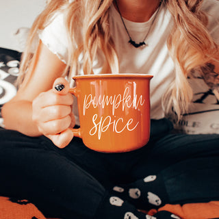 pumpkin spice mug in cozy reading nook
pumpkin spice latte cup with caramel drizzle
pumpkin spice mug for thanksgiving morning coffee
pumpkin spice latte mug for halloween season