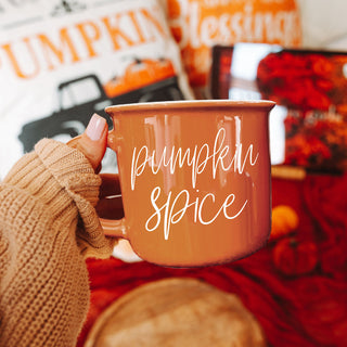 spooky cute halloween coffee cup
cozy cabin fall mug for weekend getaway
autumn self care night mug with warm drink
fall decor accent mug on coffee table
halloween themed drinkware for hot chocolate