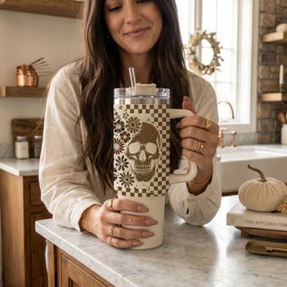 halloween floral tumbler cup
cute skeleton coffee tumbler
neutral vintage halloween tumbler
retro spooky season tumbler with handle
ghost tumbler for coffee addicts
checkered floral gothic tumbler
cute spooky latte tumbler
neutral halloween tumbler aesthetic
retro creepy cute tumbler
cozy spooky girl aesthetic cup
